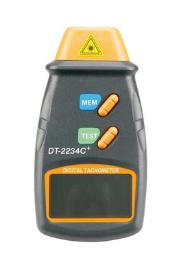 DT-2234C+橙色数字激光转速表 手持式数显转速计 激光测速仪