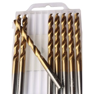 正品江苏万金M35镀钛含钴钻头不锈钢专用麻花钻万金含钴钻头含钴