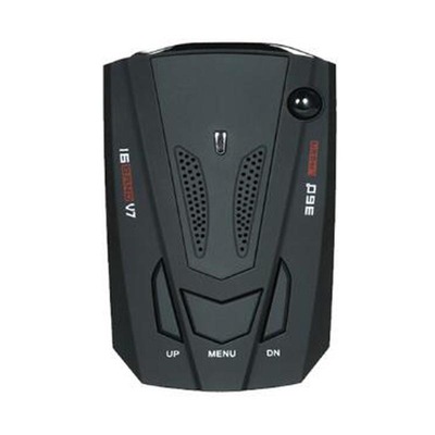 英俄文多频段V7车载预警雷达简易汽车反雷达探测器流动测速电子狗