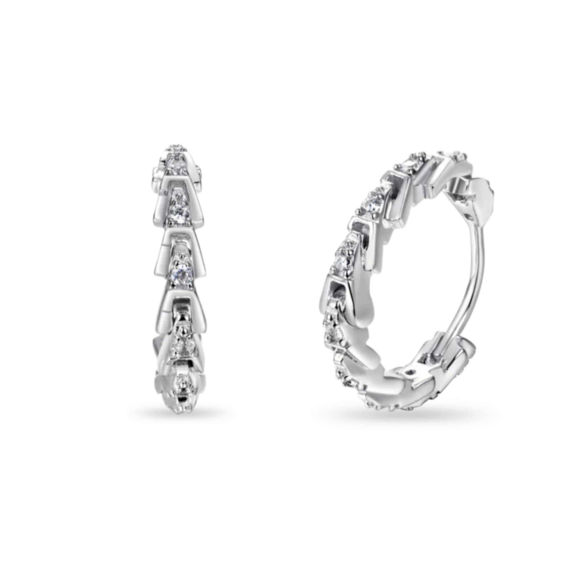 APORRO925银耳圈轻奢小众情侣