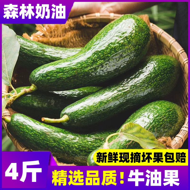 牛油果新鲜越南品种罕见长条鳄梨即食一级宝宝辅食孕妇水果代餐4