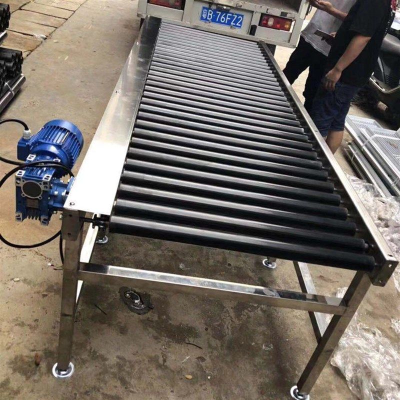 现货速发辊道传送带自动卸货输送线无动力滚筒输送机辊筒小型输送,搬运/仓储/物流设备,输送机,淘宝优惠券,粉丝福利购,淘宝优惠卷