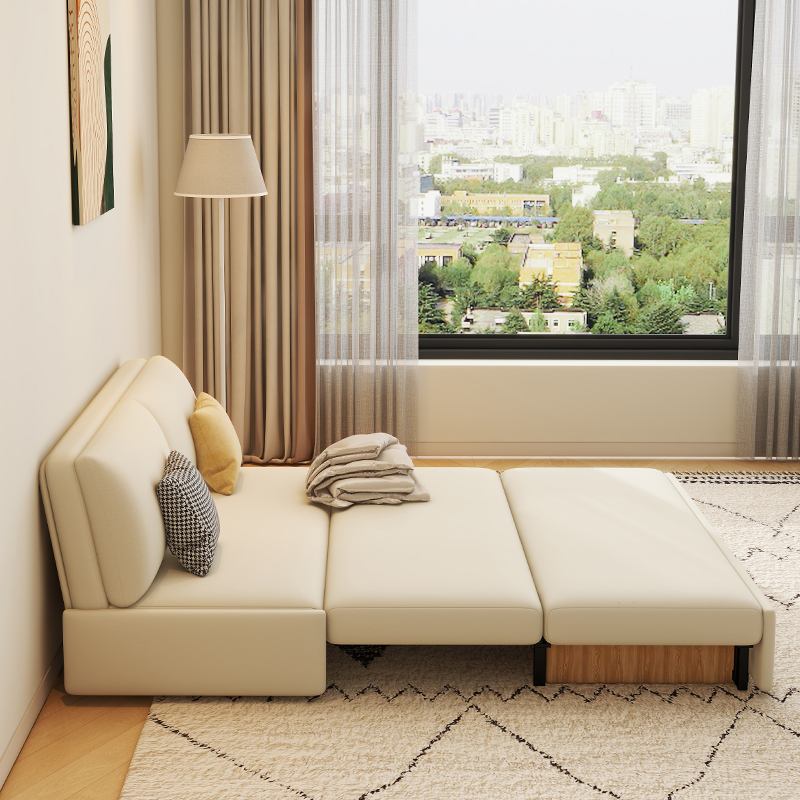 速发沙1床折叠两用2024新款小户型客厅卧室人.2米储物双发抽拉床