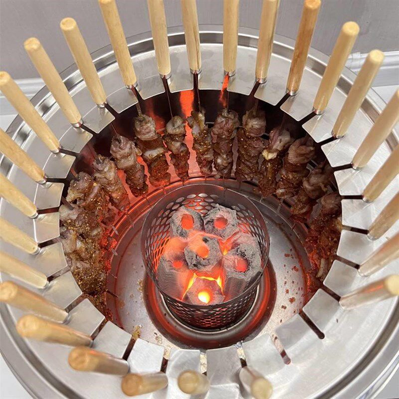 速发新疆包烤邮肉神器室烤无烟烧烤炉家用吊炉焖内炉子羊肉串户外