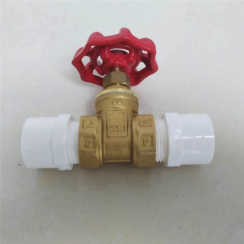 速发PVC阀阀截止阀自来水闸门加厚水管水表阀前门暖门开关4分6分