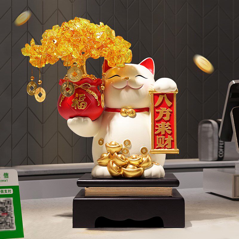 速发创意招财猫奶茶店店财开业礼品服装店火锅店新酒礼物送朋友发