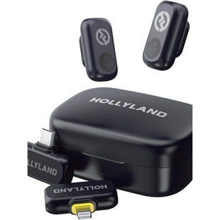 德国2025新款Hollyland LARK A1 Combo无线麦克风系统 2人Wireles