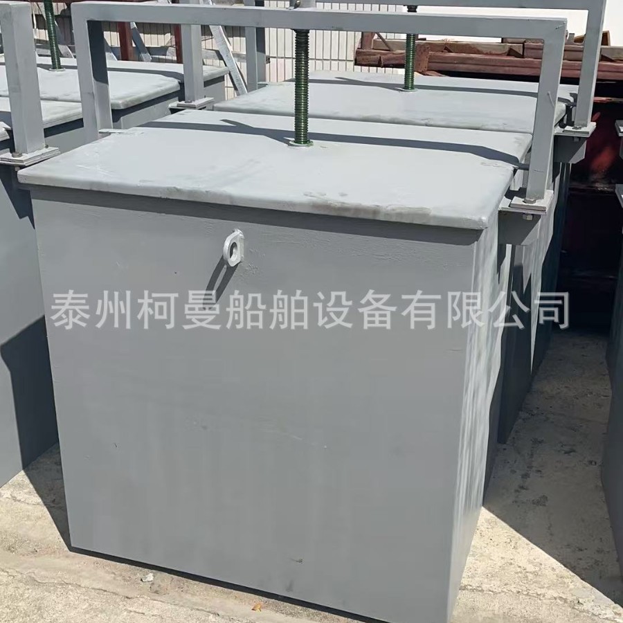 船用带百叶窗带除雾器矩形气动通风筒 手轮旋转调节风量