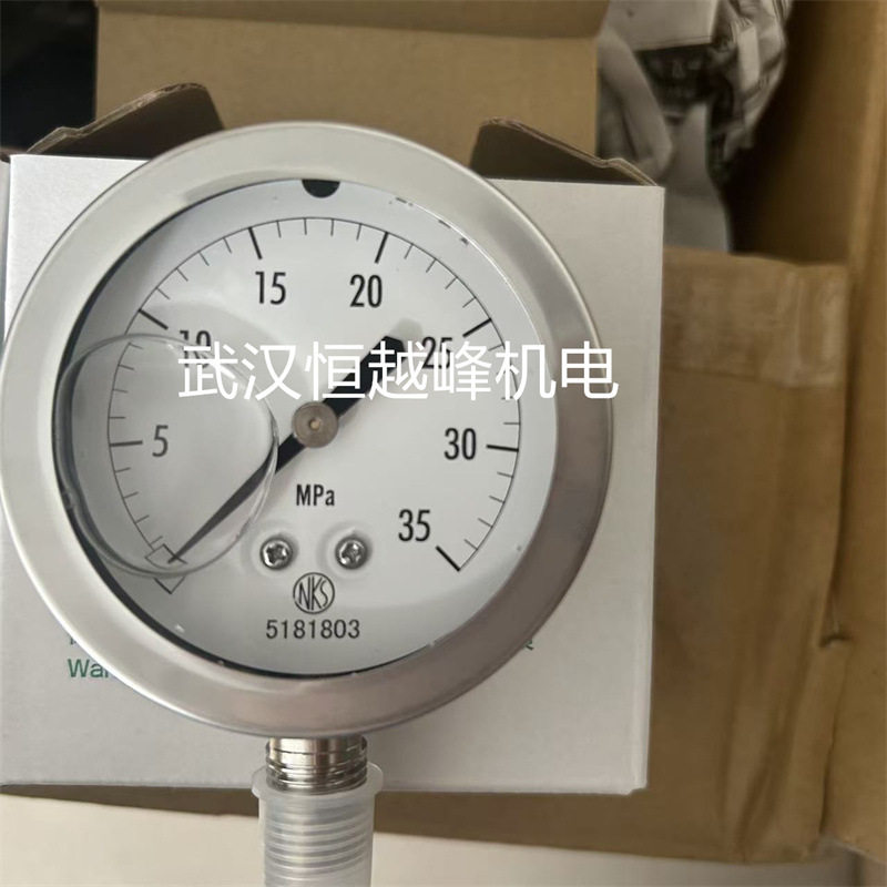 日本NAGANOKEIKI长野计器GV47-143 0.5MPa甘油填充压力表压力计