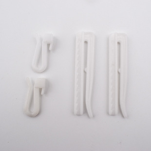 热销塑料7cm9cm可调节钩布带钩窗帘配件辅料窗帘杆