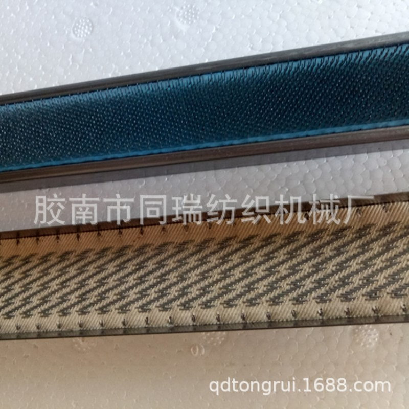 码布机针板 梳棉机配件 盖板条针布 金属针钢丝针布 压布器倒刺