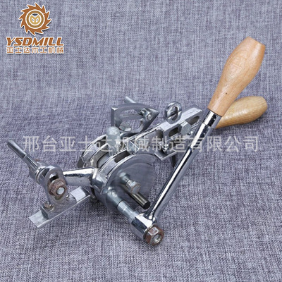 木工机械带锯机配件辅机合金锯条手动押料机 机用锯条整料压料机