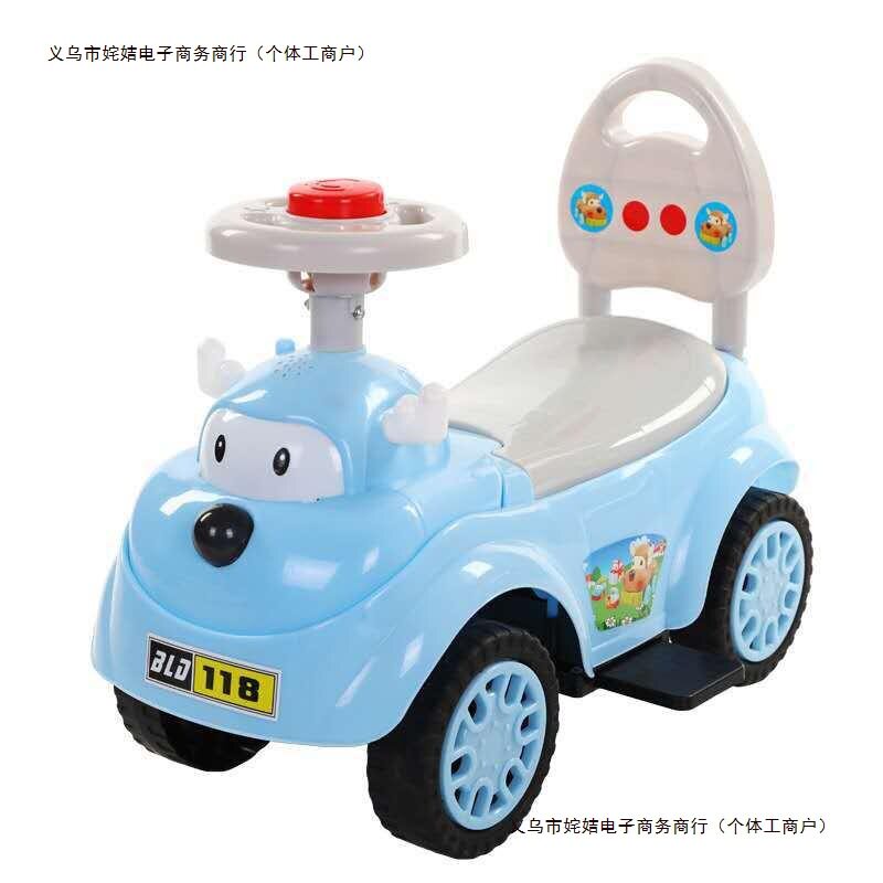 2026儿童车扭扭溜溜玩具四轮可坐带音乐宝宝滑行小孩抖音挖机妞妞