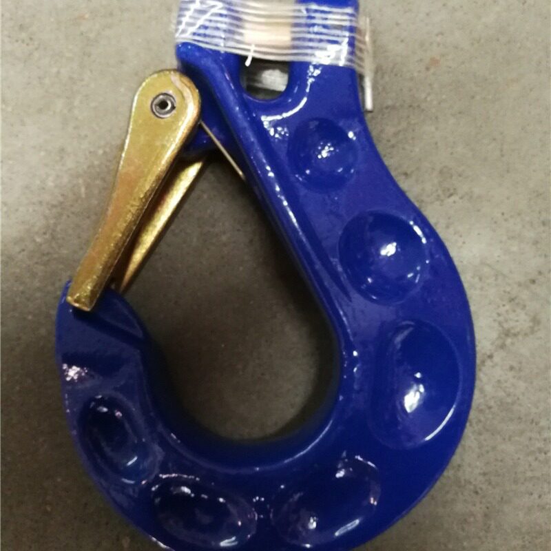 德国THIELE进口羊角旋转吊钩TWN1840蒂勒自锁式旋转吊钩索具配件