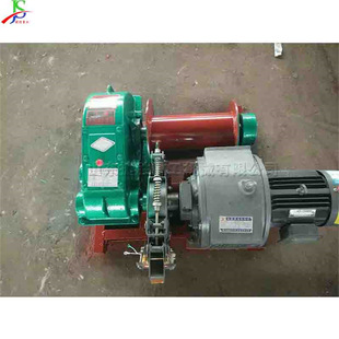 小型便携式卷扬机 垂直钢丝绳提升机 建筑用卷绕绳索起重设备