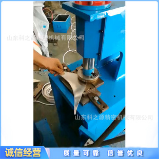 建筑工程金属板材剪角机 小型铁皮直角剪切机 液压式不锈钢切角机