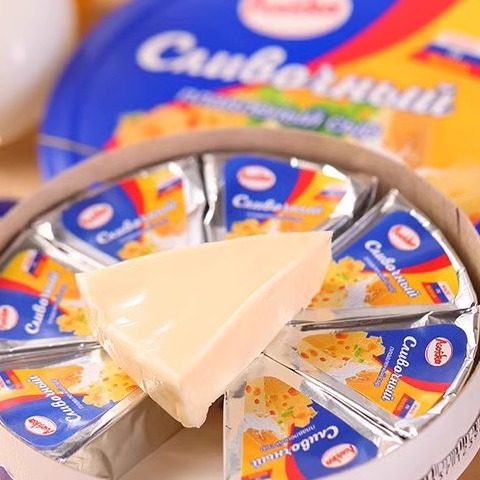 俄罗斯原装进口奶酪小圆三角