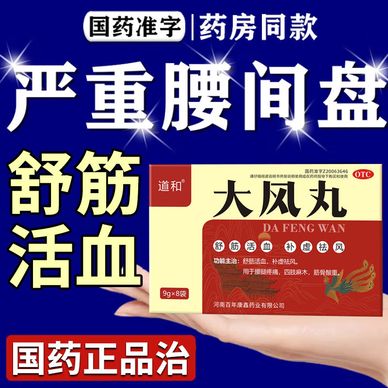【卢医山】大风丸9g*8袋/盒