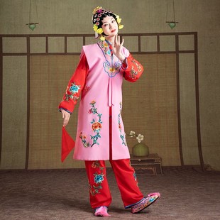 速发戏曲袄装戏衣服服装戏剧花旦戏服丫鬟小裙衣古裤旦子小旦坎马