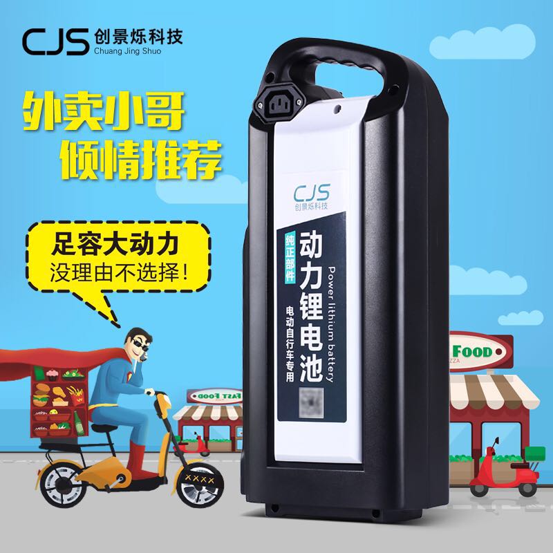 速发48V锂容量台铃台嘉松吉菲尔电动车大10A52A11A16A锂电瓶