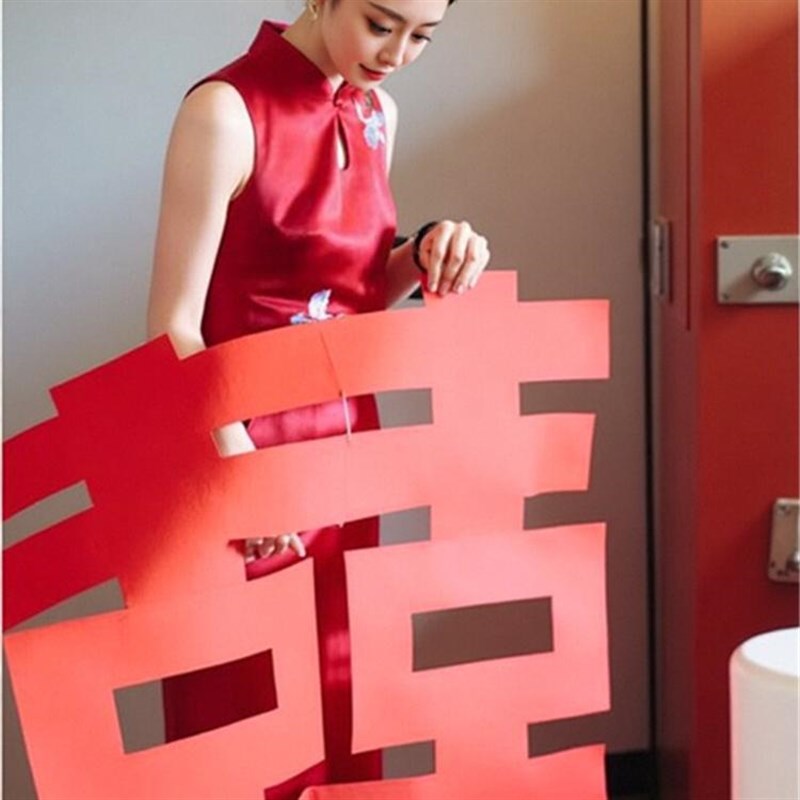 现货速发红色订婚出阁宴敬酒服新中式改良版旗袍高级感小众晨袍礼