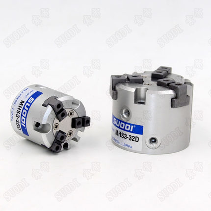 速发C型气动手指气缸MZZ2/ -1 HFH2-16DM2 25D 2D 4气爪