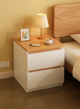 速发床头柜简约家用房物柜卧室床柜置物架储用简易收纳小边子