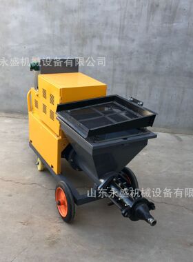 511型砂浆喷涂机 民用外墙水泥灰浆喷浆机多功能腻子石膏喷涂机