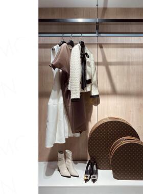 MOON慕空间现代轻奢样板房衣帽间衣服摆件收纳盒全屋定制软装饰品