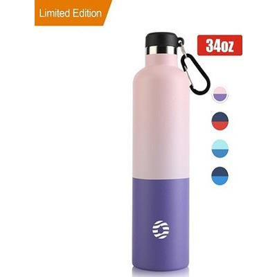 660ml飞剑自行车杯子304不锈钢保温杯便携骑行水杯户外健身红水壶