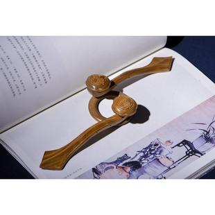 绿檀木质袈裟钩环缦衣如意祖衣木质扣钩环挂钩袈裟僧服袈裟扣