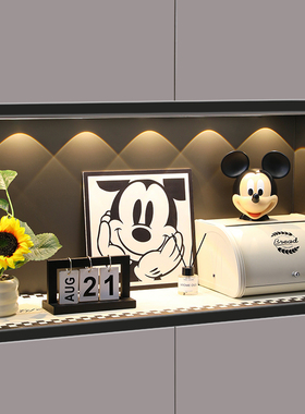 速发饰户入关柜装玄品摆件门口收纳高级感客厅电视柜家居软装