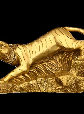 速发黄铜十二生肖鼠牛虎兔龙蛇马羊猴鸡狗猪摆件大小号桌面装饰