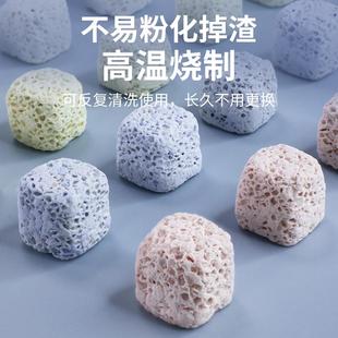 鱼缸过滤材料硝化细菌屋培养屋海缸底滤鱼池净水小方砖橄榄球滤材