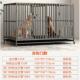 狗笼子大型犬特大号金毛拉布拉多狗窝全方管宠物子母笼家用宠物笼