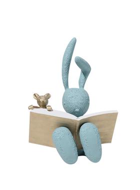 现代卡通兔子老鼠摆件样板间儿童房软装饰品客厅玄关桌面摆设