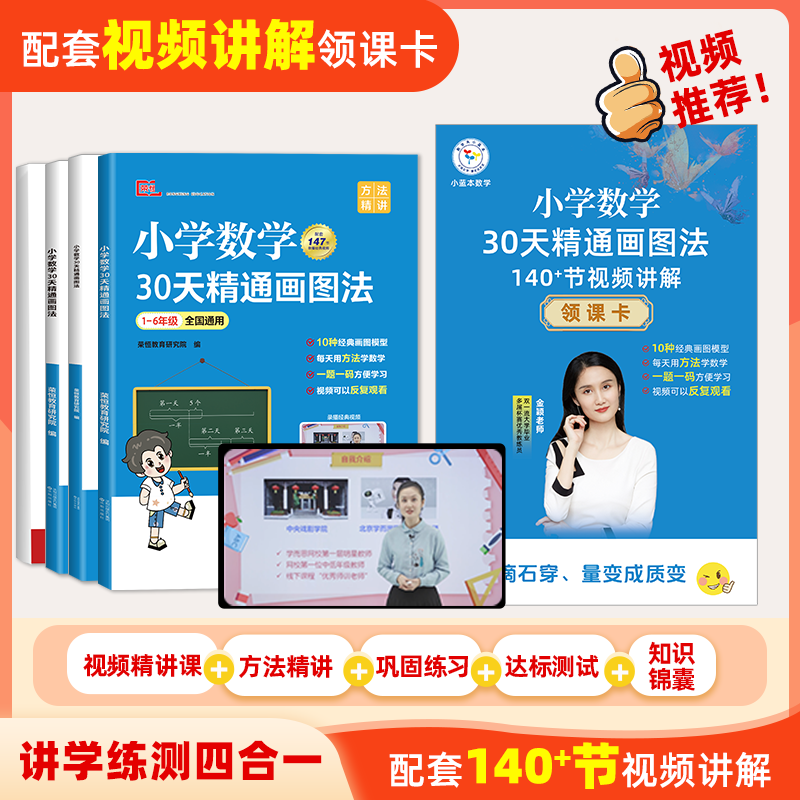 【30天精通画图法】小学数学30天精通画图法全国通用小升初数学思维训练
