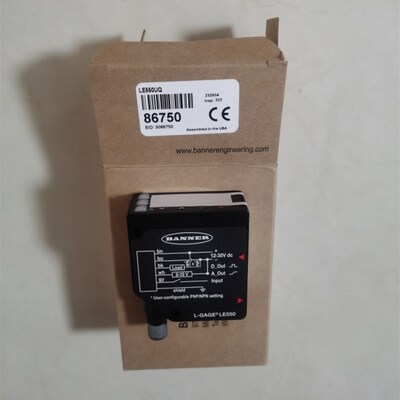 LE550UQ/LE550I/LE550IQ/LE550U/LE250I邦纳激光测距传感器