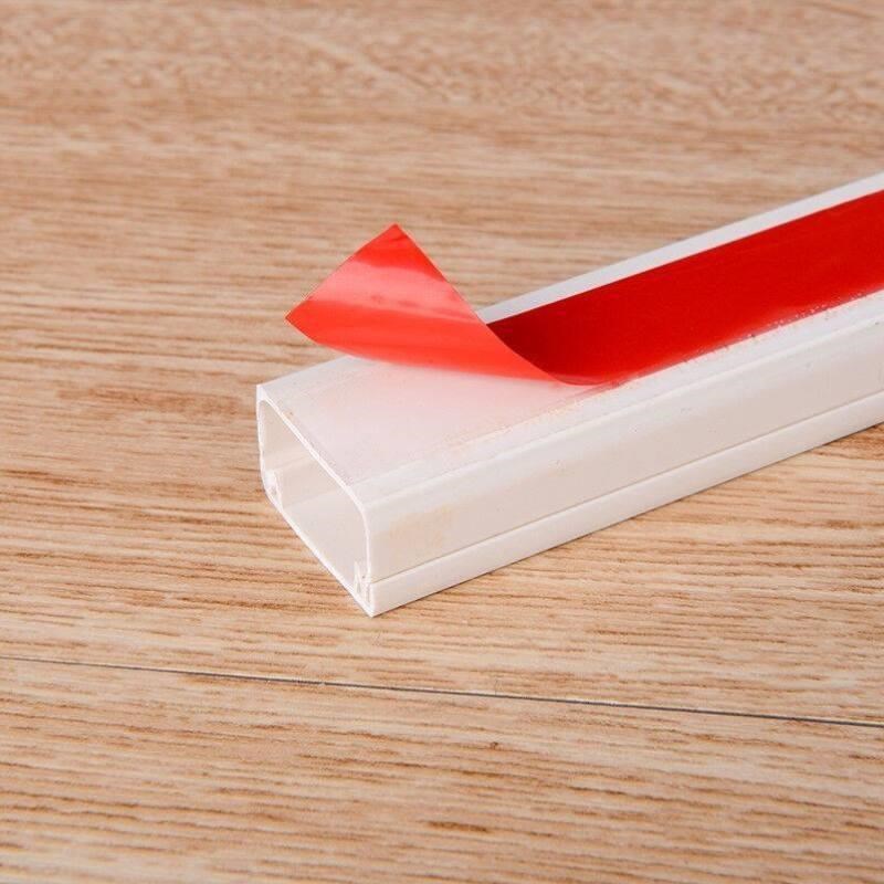 百舸线槽PVC板地线走线电线电缆过线槽阻燃绝缘明装室内穿线槽