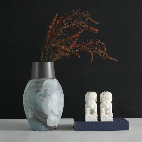 极速众艺联c白色砂岩狮子摆件青灰色陶瓷花瓶客厅桌面新中式摆饰,搬运/仓储/物流设备,其他起重搬运设备,淘宝优惠券,粉丝福利购,淘宝优惠卷