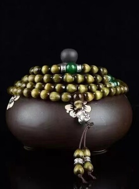 极速金丝楠木手串108颗手链黑檀佛F珠紫檀黄花梨沉香阴沉木金丝檀