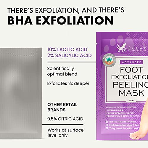 极速Exfoldiating Foot Peel Mask for Soft Baby Feet - 1 Pair