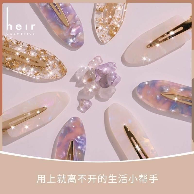 极速heir发夹heir妆发夹套组D2盒装女夏季鸭嘴夹子头饰无包装盒