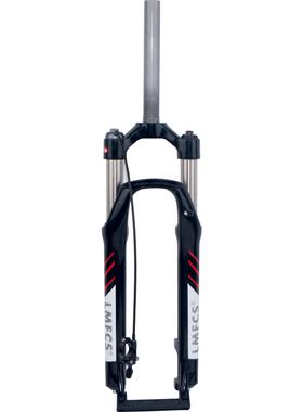 极速促登a山自行车铝合金减震油压前叉油簧机械叉线控锁死避震xcm