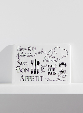 极速装饰推荐陶瓷砧板托盘现代简约家居厨房餐厅个性杯.托菜板面