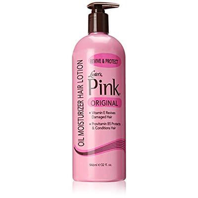 极速Lusters Pink Oil Moisturizer Hair Lotion  32 Ounce. (Pa