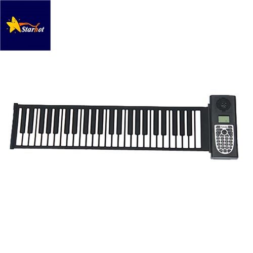 极速2017 61 Keys Digital Rolxl Up Electronic Piano Soft Keyb