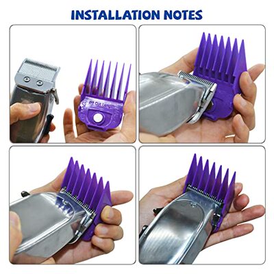 极速Clipper Guiards 10 sets Professional Hair Clipper Combs