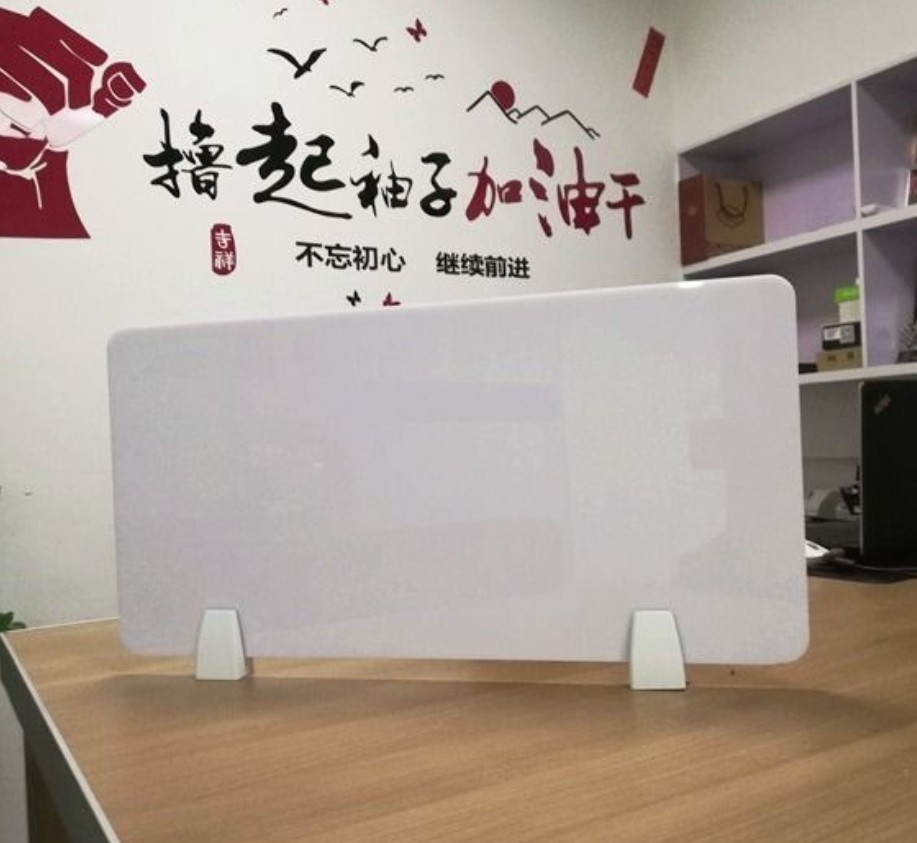 饰电脑桌家用办公室固定 极速遮挡灶台分隔板m学生吧台遮光室内装