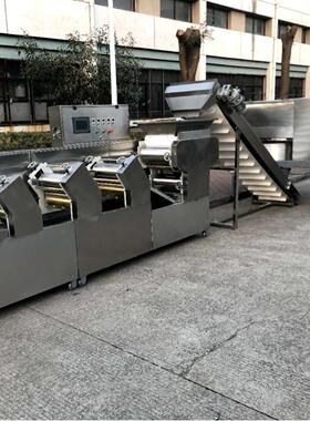 YVB不出锈压机生产线 饺子皮 混沌面皮 口品质面钢条机生产线